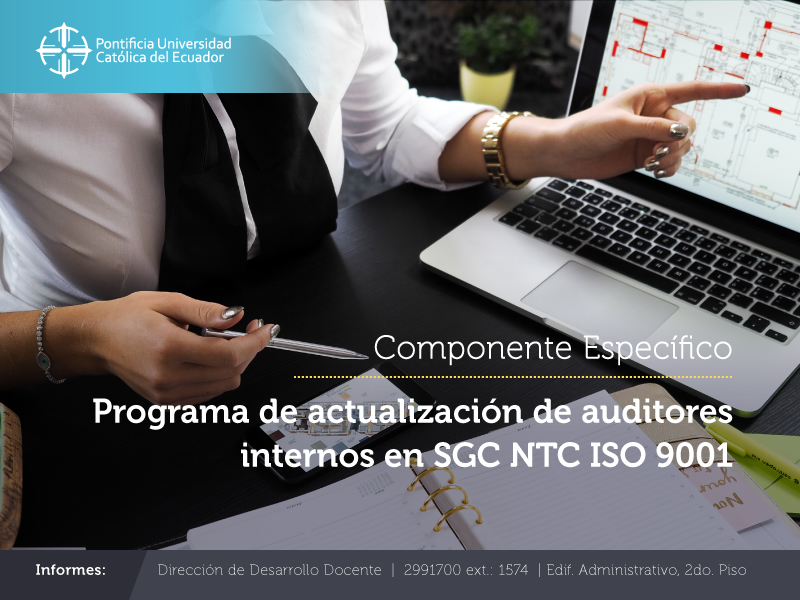 Programa de Actualización Auditores Internos en SGC NTC ISO 9001:2015